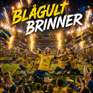 Blågult Brinner