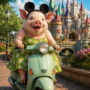 Oink Oink Mouse by World Disorder