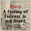 A Feeling of Forever in My Heart cover