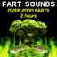 Fart Sounds - Over 2000 Farts 2 Hours cover