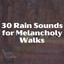 30 Rain Sounds for Melancholy Walks cover