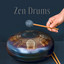 Zen Drums: Hang Drum Music for Meditation, Atmospheric Nature Sounds, Yoga Melodies cover