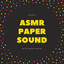Relaxing ASMR : Paper Sound with White Noise cover