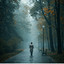 in the rain