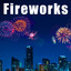 Sound Ideas — Fireworks Display Ambience with Heavy Blasts & Crowd in Background cover art