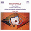 Stravinsky: Sonata / Serenade / 3 Movements From Petrushka cover