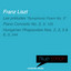 Blue Edition - Liszt: Piano Concerto No. 2, S. 125 & Hungarian Rhapsodies Nos. 2, 3, 5, 6, S. 244 cover