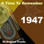 A Time To Remember 1947 cover