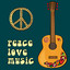 Peace, Love & Music cover
