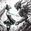 Miku and The Machine cover
