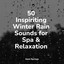 50 Inspiriting Winter Rain Sounds for Spa & Relaxation cover