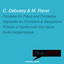 Blue Edition - Debussy: Rapsodie for Orchestra and Saxophone & Suite bergamasque cover