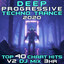 Deep Progressive Techno Trance 2020 Top 40 Chart Hits, Vol. 2 DJ Mix 3Hr cover