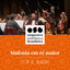 C.P.E. Bach: Sinfonia em Ré Maior - I - Allegro Di Molto - Ao Vivo cover