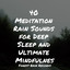 40 Meditation Rain Sounds for Deep Sleep and Ultimate Mindfulness cover
