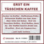 Erst ein Tässchen Kaffee cover