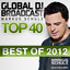 Global DJ Broadcast Top 40 Best Of 2012 cover