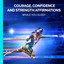 Courage, Confidence and Strength Affirmations While You Sleep. cover
