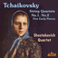 Tchaikovsky: String Quartets Nos. 1 & 2; Five Early Pieces cover