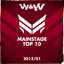Mainstage Top 10 - 2013-01 (Selected By W&W) cover