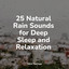 25 Natural Rain Sounds for Deep Sleep and Relaxation cover