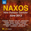 Naxos June 2013 New Release Sampler cover