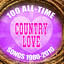 100 All-Time Country Love Songs 1980-2010 cover
