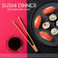Sushi Dinner Background Music: Japanese Music for Sushi Restaurants, Japanese Relax, Sushi Lounge cover