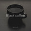 Black coffee artwork
