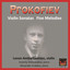 Serge Prokofiev: Violin Sonatas and Five Melodies cover