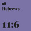 Hebrews 11:6 cover