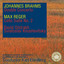 Brahms: Double Concerto & Reger: Cello Suite No. 2 cover