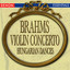Brahms: Violin Concerto - Hungarian Dance Nos. 1 & 2 cover