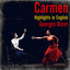 Georges Bizet: Carmen (Highlights in English) cover