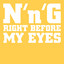 N'n'g — Right Before My Eyes (feat. Kallaghan & MC Neat) cover art