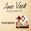 Amo Você Vol. 21 (Playback) cover