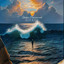 Valse of the ocean cover