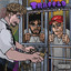 Trapped artwork