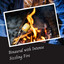 Binaural with Intense Sizzling Fire cover