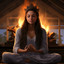 Flame Meditation: Mindfulness Music with Fire Soundscapes cover