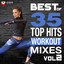 Best of 35 Top Hits Workout Mixes Vol. 2 (Unmixed Workout Music Ideal for Gym, Jogging, Running, Cycling, Cardio and Fitness) cover