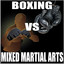 Boxing Vs Mixed Martial Arts cover