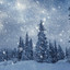 Snow falling relaxing sound