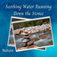 Nature: Soothing Water Running Down the Stones cover