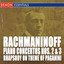 Rachmaninoff: Piano Concerto Nos. 2 & 3 - Rhapsody on Theme of Paganini cover