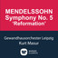 Mendelssohn: Symphony No. 5 in D Minor, Op. 107, MWV N15 "Reformation": IV. Choral. Andante con moto cover