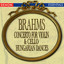 Brahms: Concerto for Violin & Cello - Hungarian Dance Nos. 4 & 5 cover