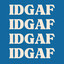 IDGAF cover