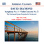Diamond: Symphony No. 1, Violin Concerto No. 2 & The Enormous Room cover