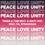 Peace, Love, Unity